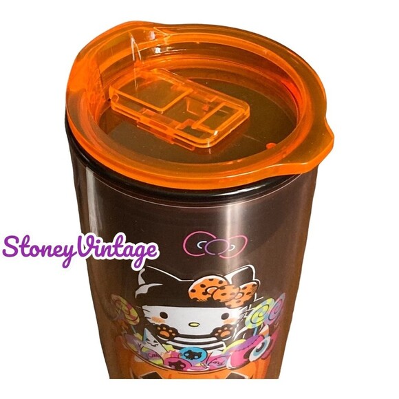 Sanrio Hello Kitty Halloween Cold cup and tumbler set of 3 Pumpkin Ghost Cat - Picture 3 of 12